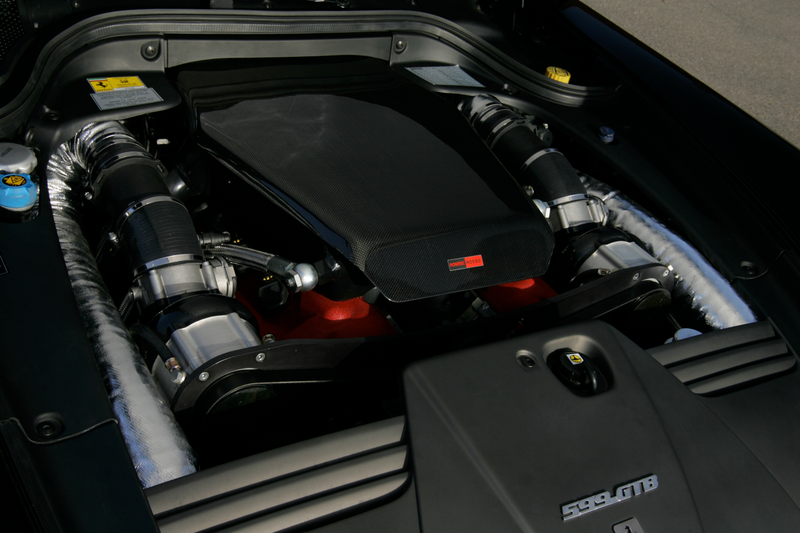 Illustration for article titled Novitec Adds Twin Blowers To Ferrari 599 Fiorano For 808 HP